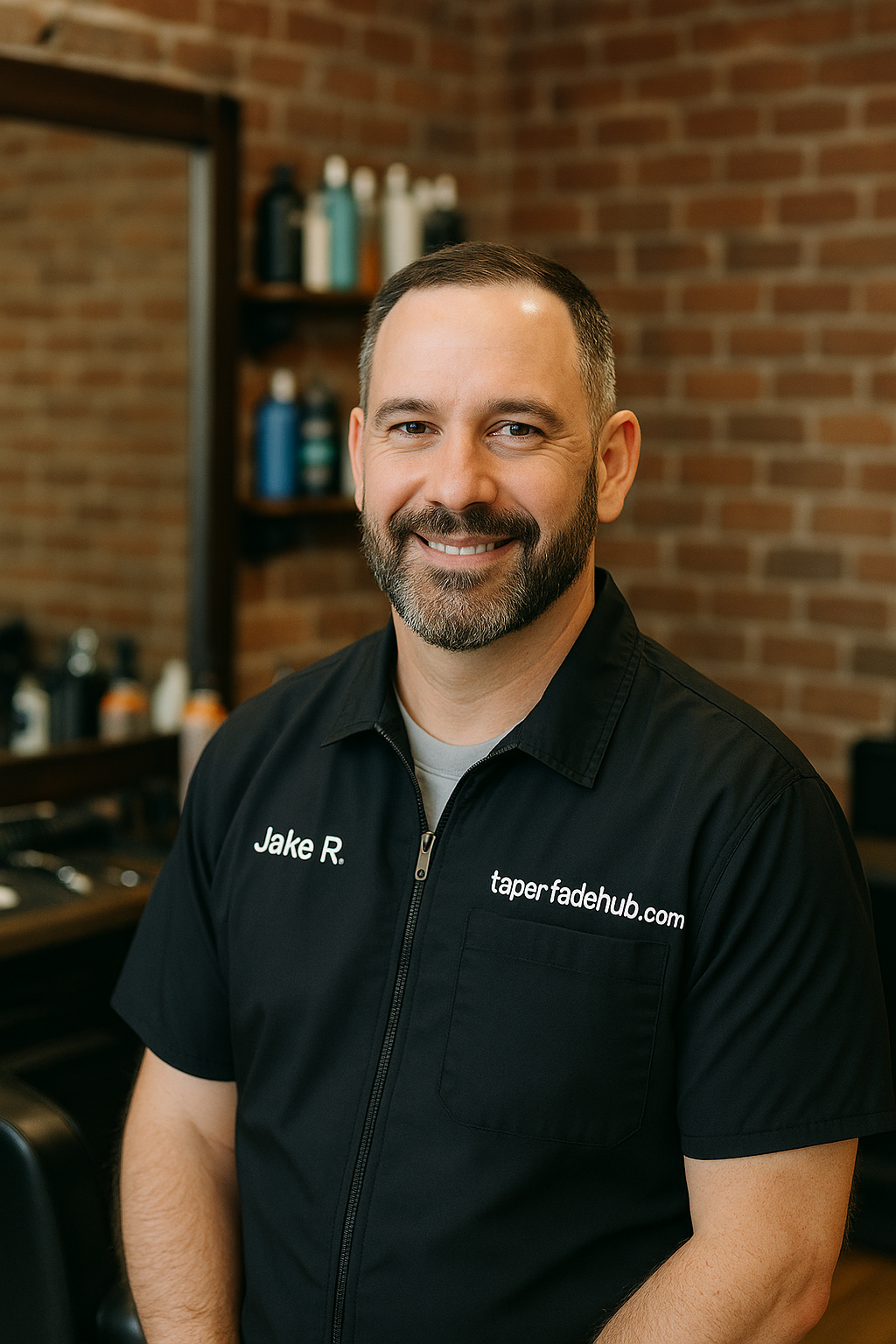 Jake R., Licensed Master Barber at TaperFadeHub