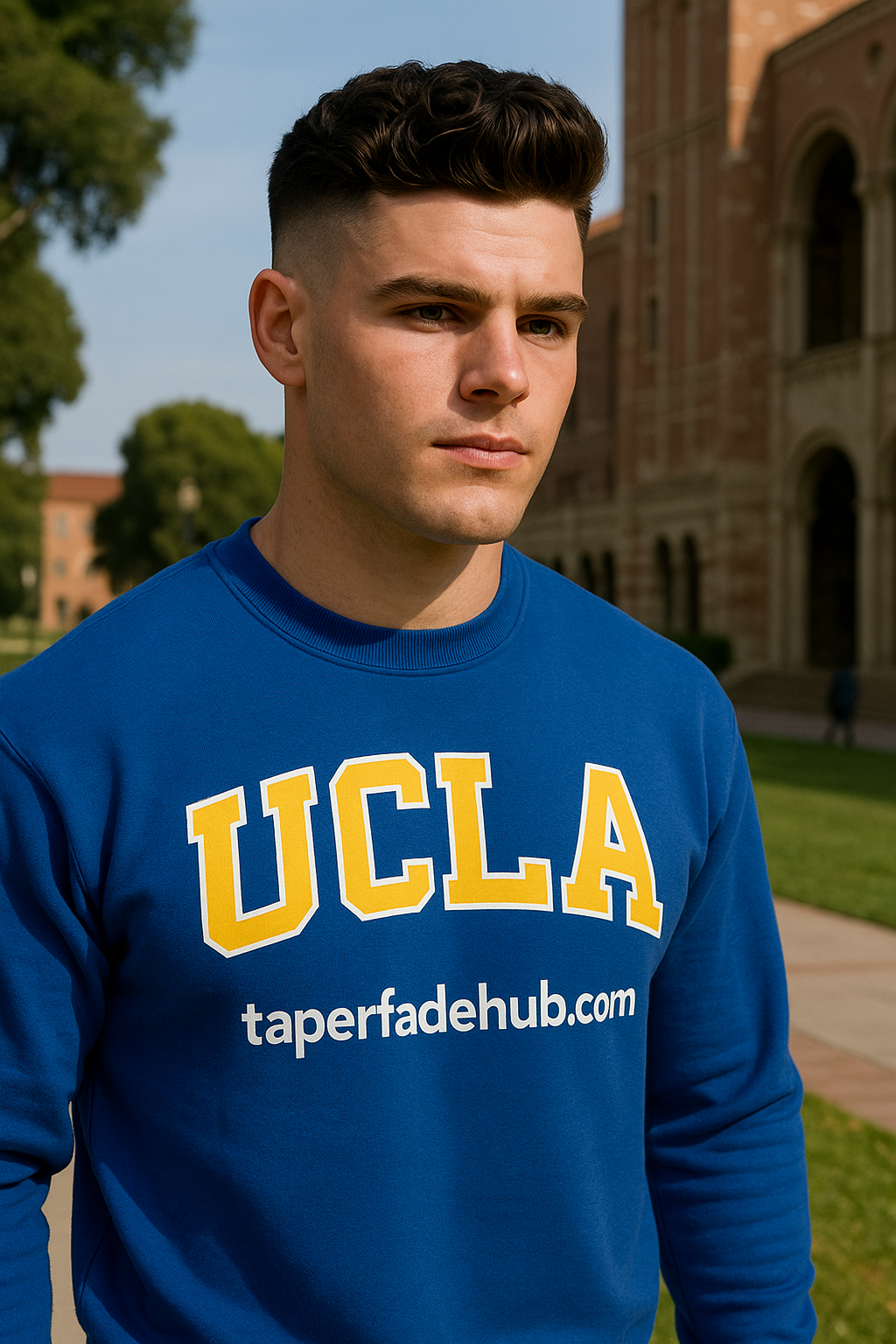 Low taper fade example