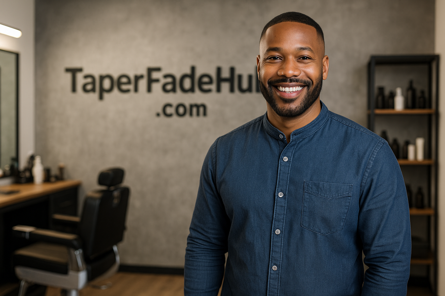 Marcus T. Johnson, Master Barber and Taper Fade Specialist