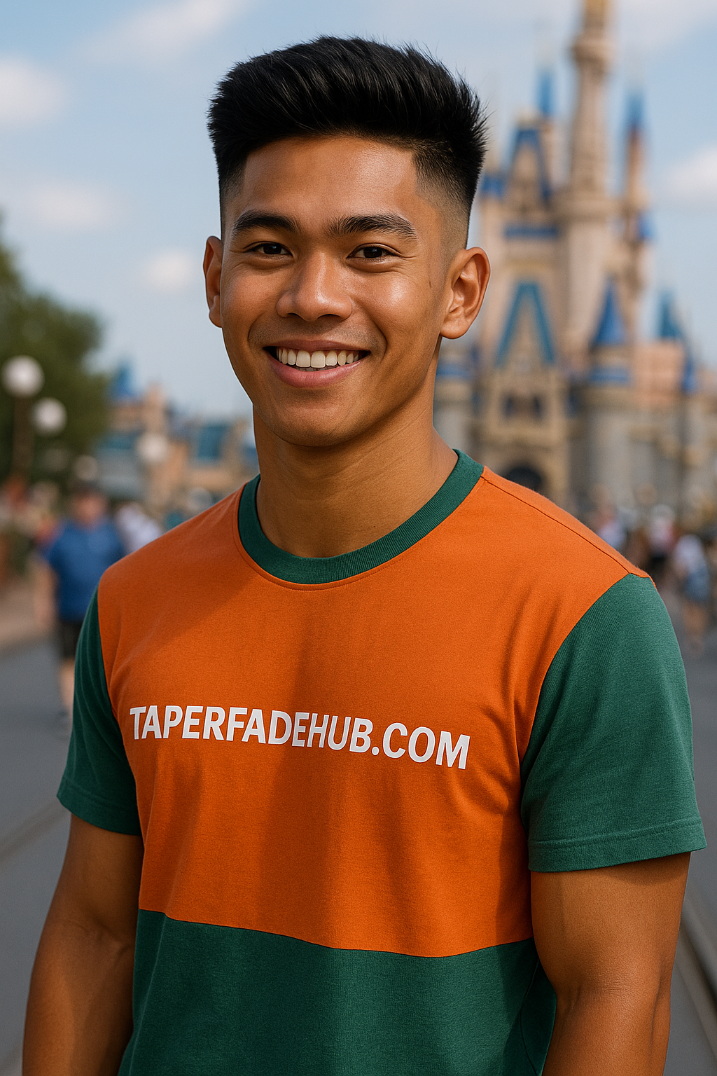 Asian taper fade trend